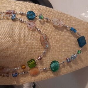 Premier Vibrant Glass Bead Necklace